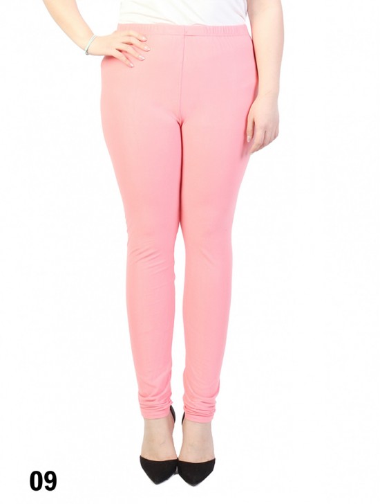 Plus Size Basic Stretchy Leggings